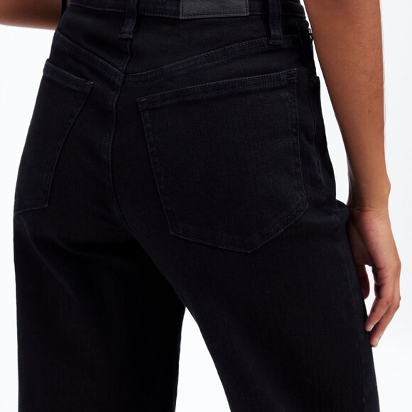 The Perfect Vintage Wide-Leg Jean (24, Black Rinse Wash) - Picture 4 of 12